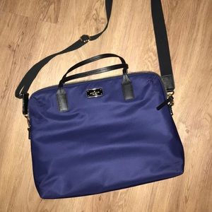 Navy blue Kate spade laptop briefcase